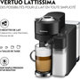 Voir la diapositive 5 : DELONGHI Nespresso Latissima Noir ENV300.B
