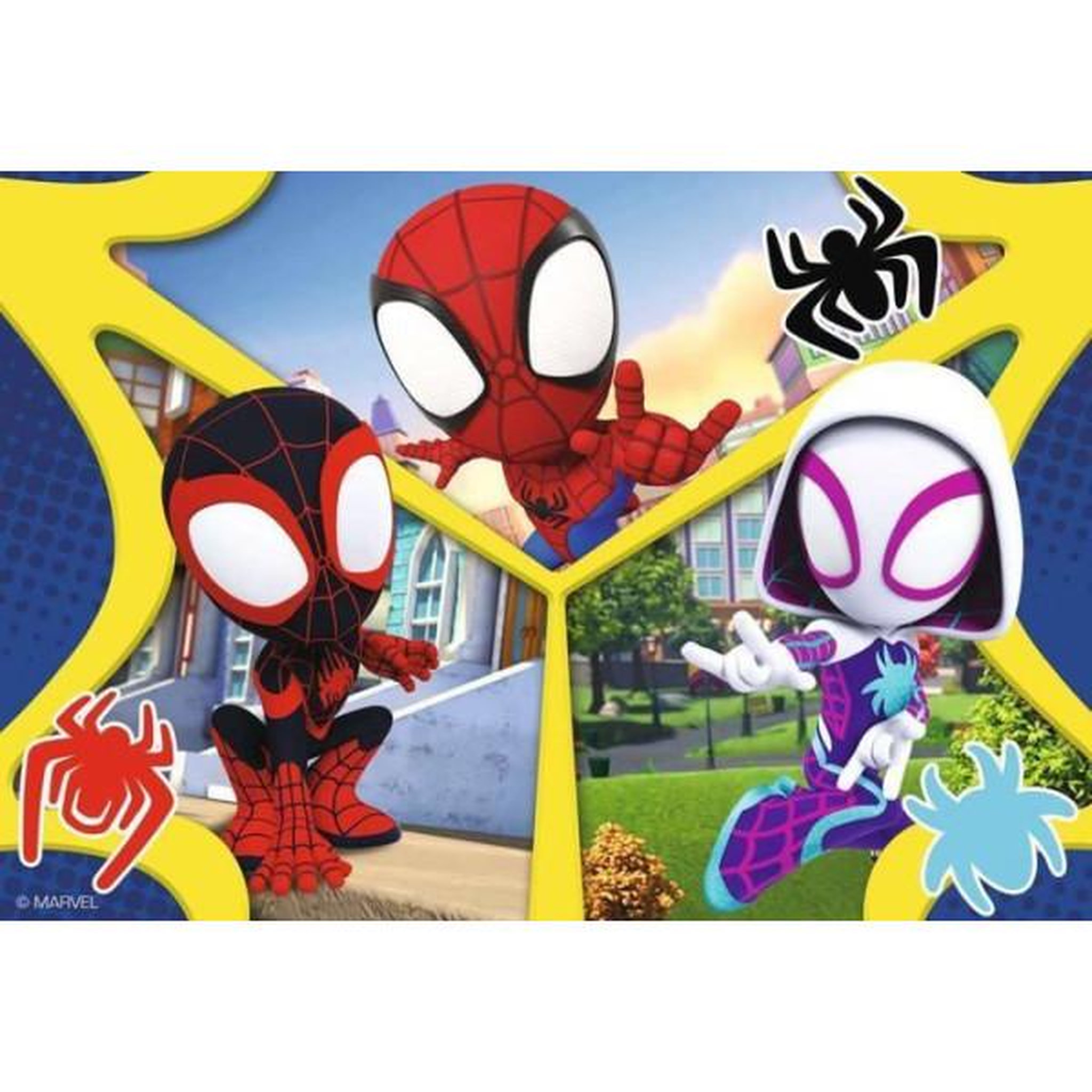 Voir la diapositive 4 : RAVENSBURGER Puzzle 2x24 pieces spidey & compagnie - des 4 ans ravensburger