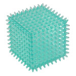 Paris Prix Jouet Dentaire Chien  Cube à Picots  8cm Bleu