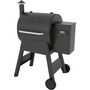 Voir la diapositive 5 : TRAEGER Barbecue pellet Pro 575 noir sur chariot, grille haute 56x18 cm, grille basse 56x48 cm