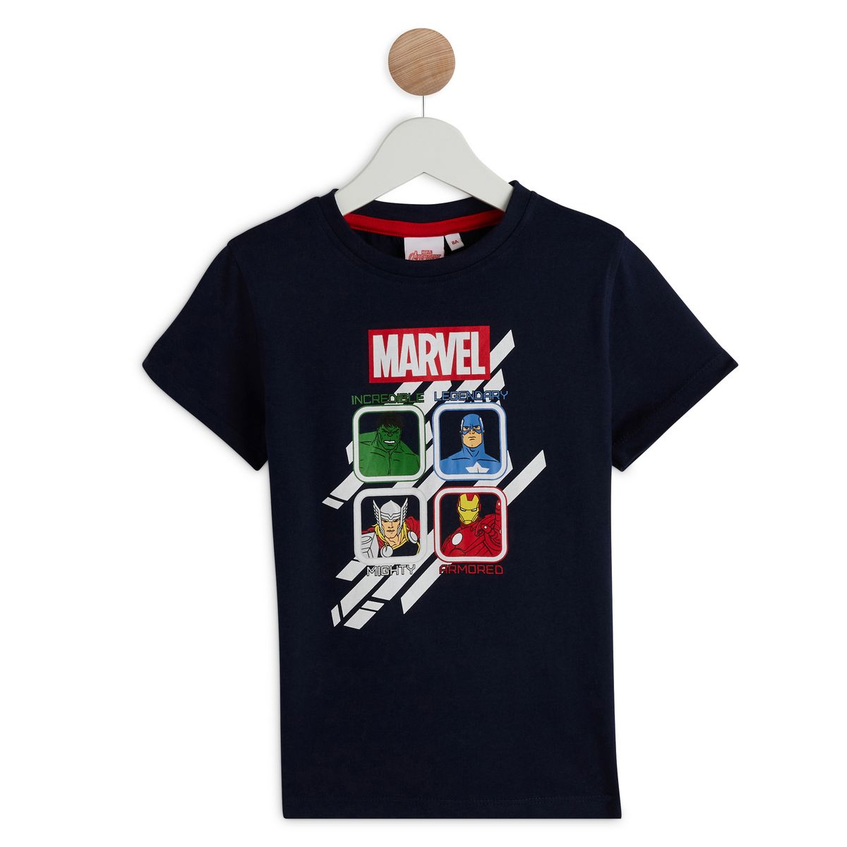 MARVEL T-shirt manches courtes garçon