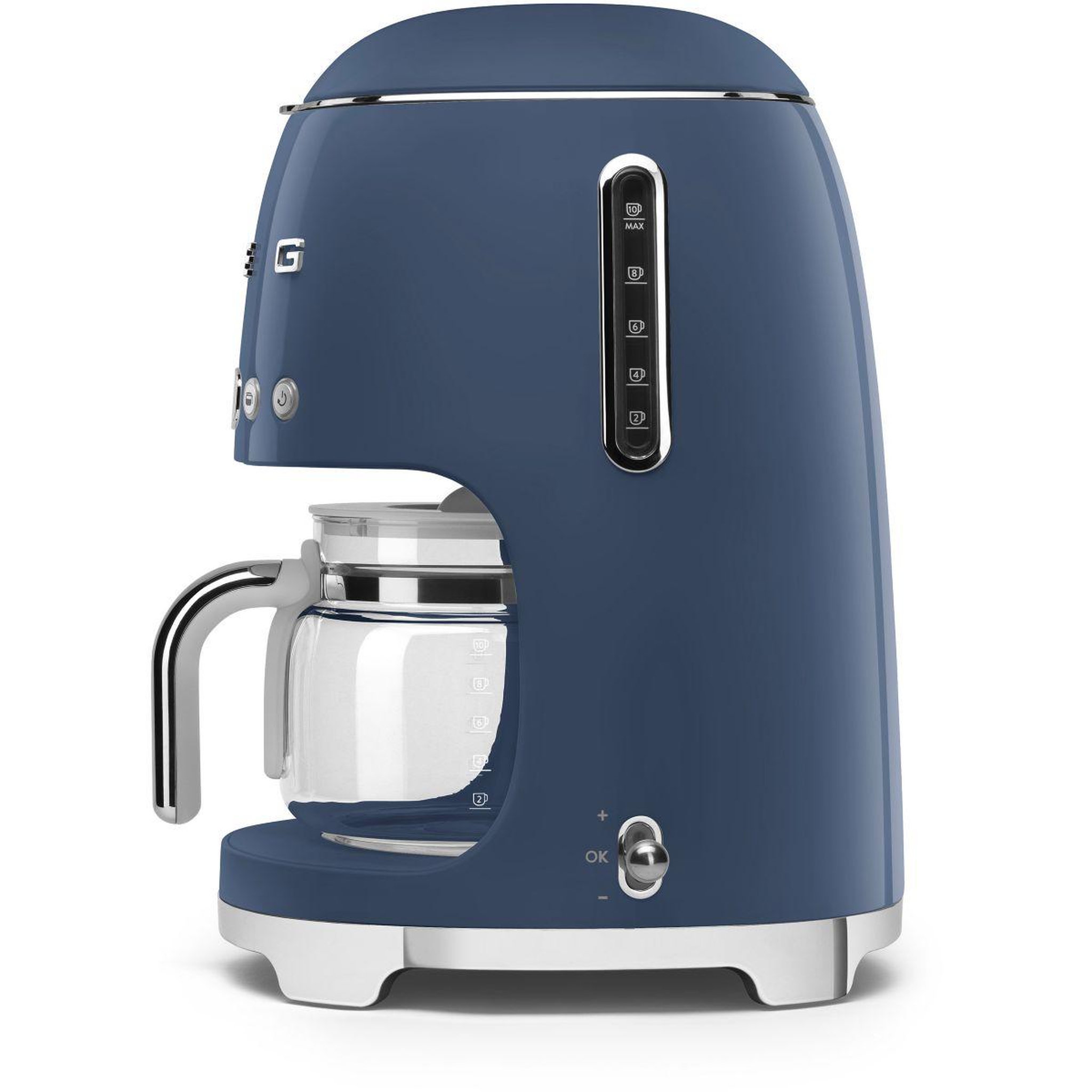 Voir la diapositive 3 : SMEG Cafetière filtre dcf02nbeu chrome