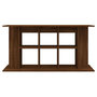 Voir la diapositive 4 : VIDAXL Support d aquarium chêne marron 120x40x60 cm bois d ingénierie