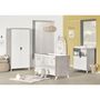 Voir la diapositive 4 : BABY PRICE Commode 2 Portes et 1 Niche - SCANDI GRIS