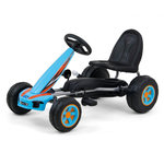 MILLY MALLY Kart à Pédales Sportif Viper Bleu pour Enfants