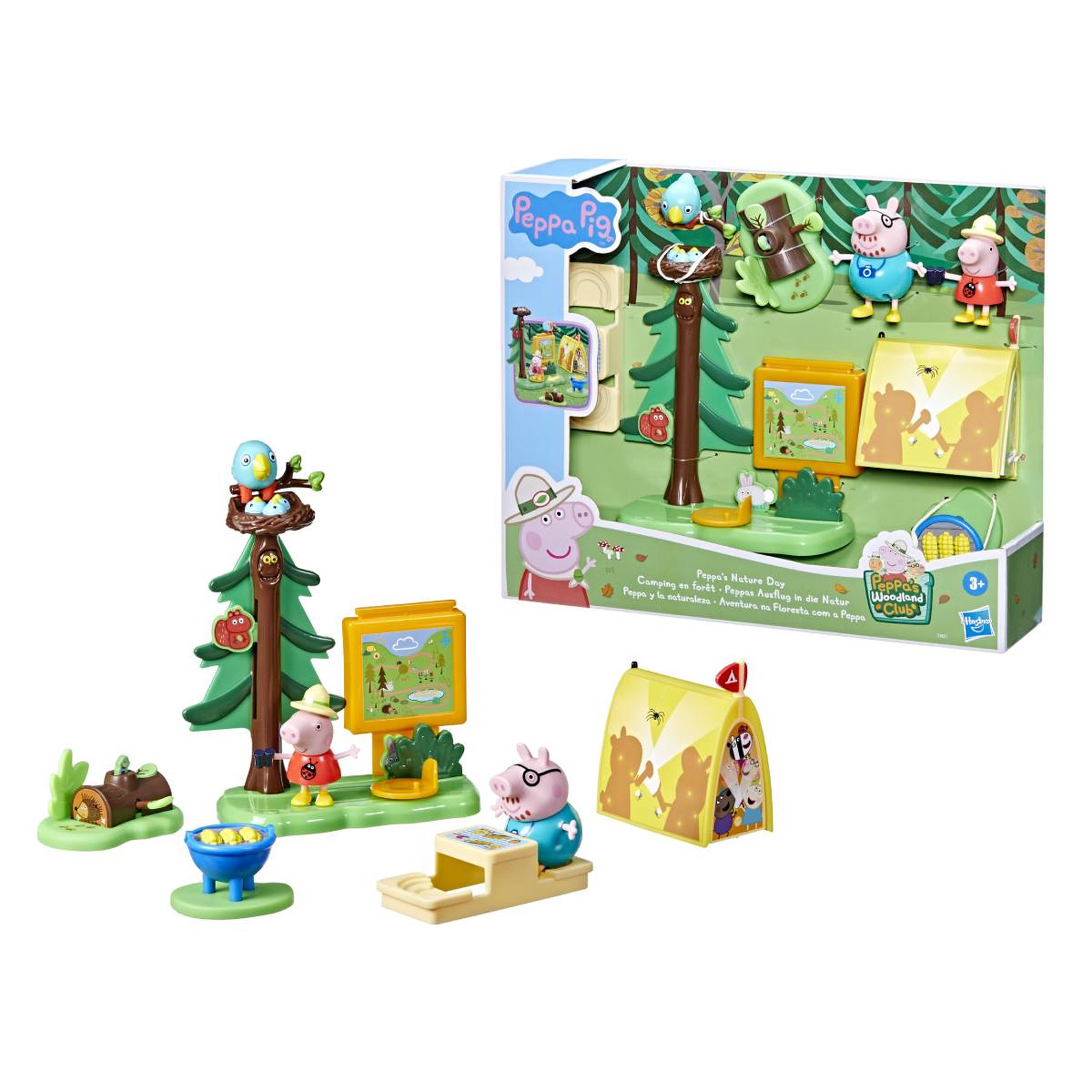 Voir la diapositive 2 : HASBRO Peppa Pig Camping en Forêt