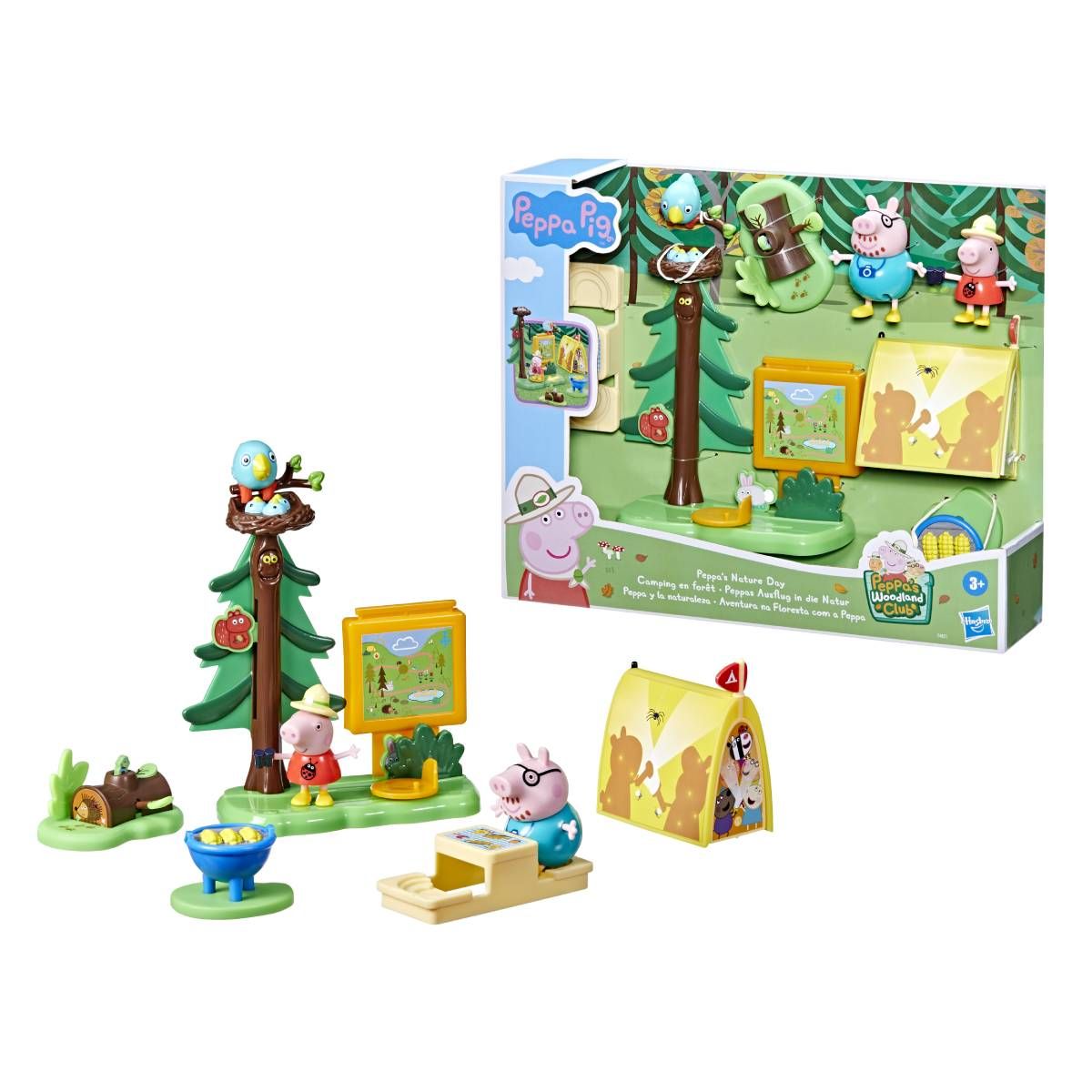 HASBRO Peppa Pig Camping en Forêt