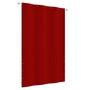 VIDAXL Ecran de balcon Rouge 140x240 cm Tissu Oxford
