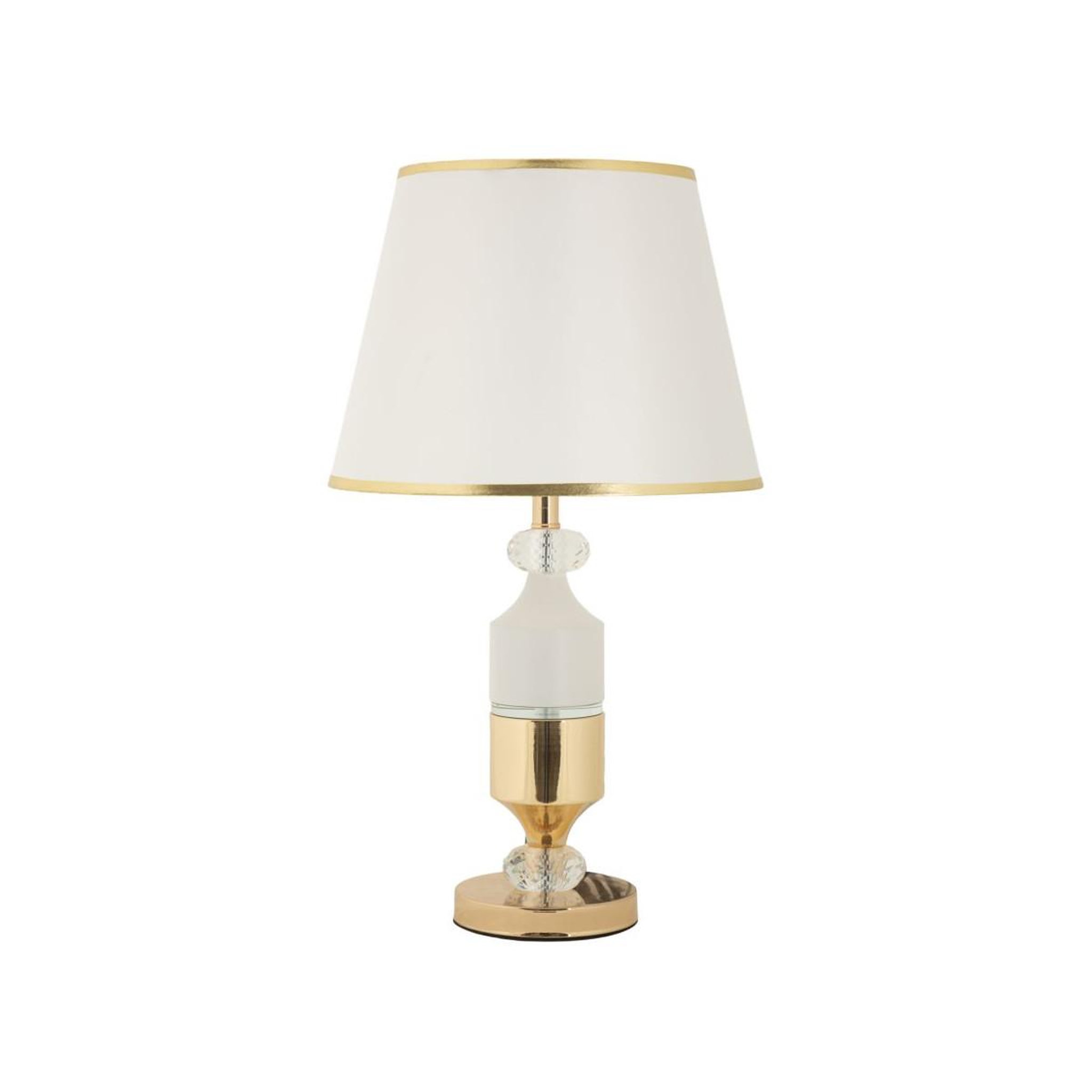 Paris Prix Lampe à poser  gipsy  52cm or & blanc