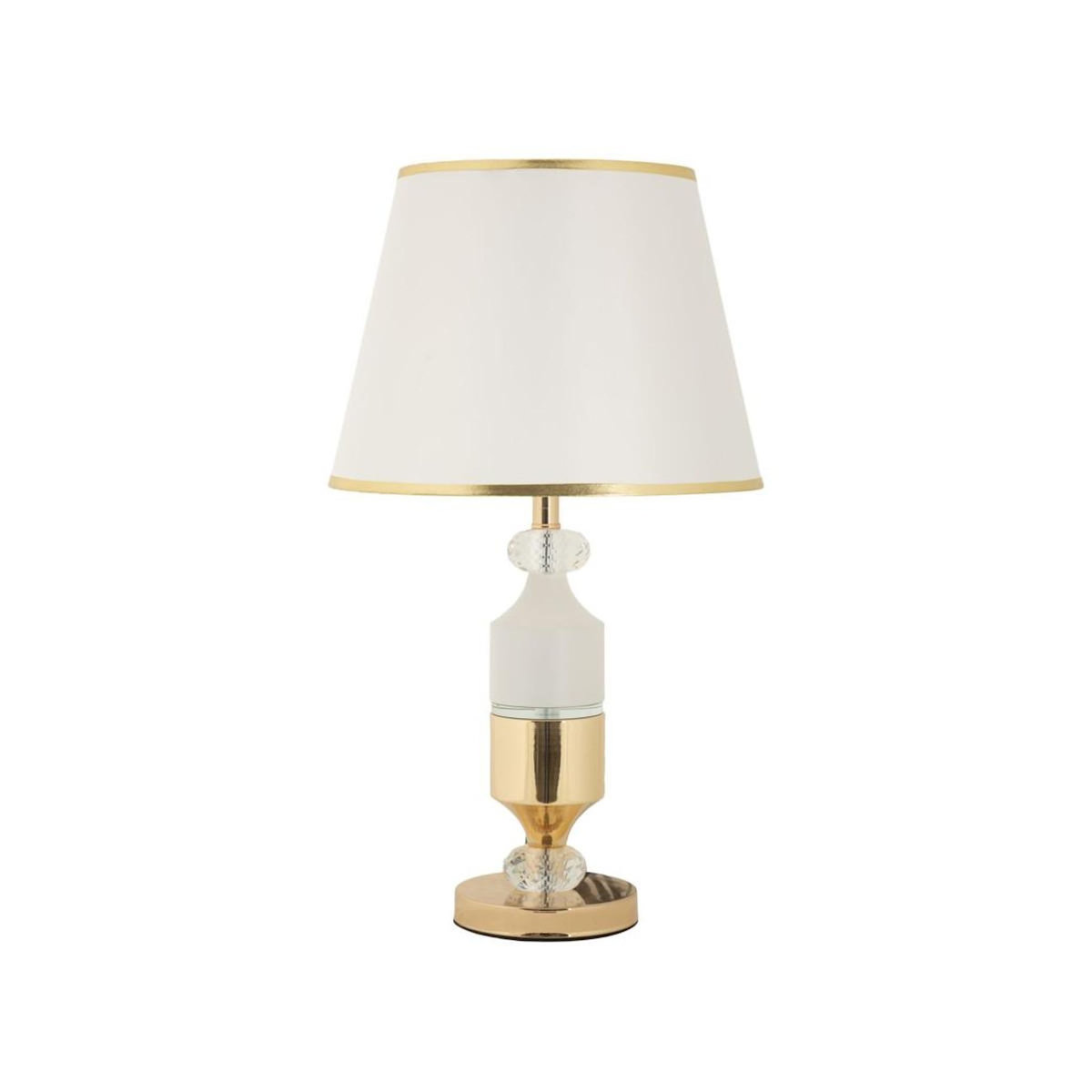 Paris Prix Lampe à Poser  Gipsy  52cm Or & Blanc