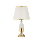Paris Prix Lampe à Poser  Gipsy  52cm Or & Blanc