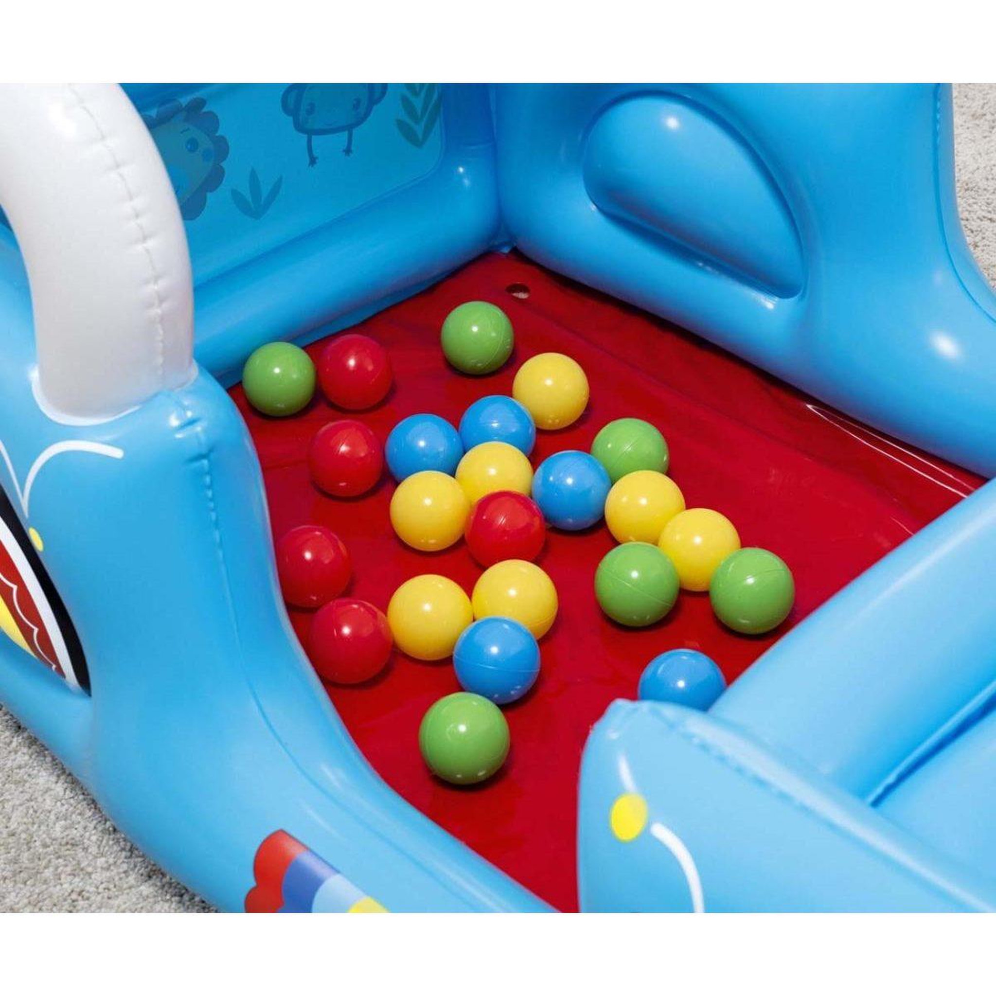 Voir la diapositive 4 : BESTWAY Aire de jeux à balles  93577 fisher-price smilin' safari 1.17m x 76cm x 61cm