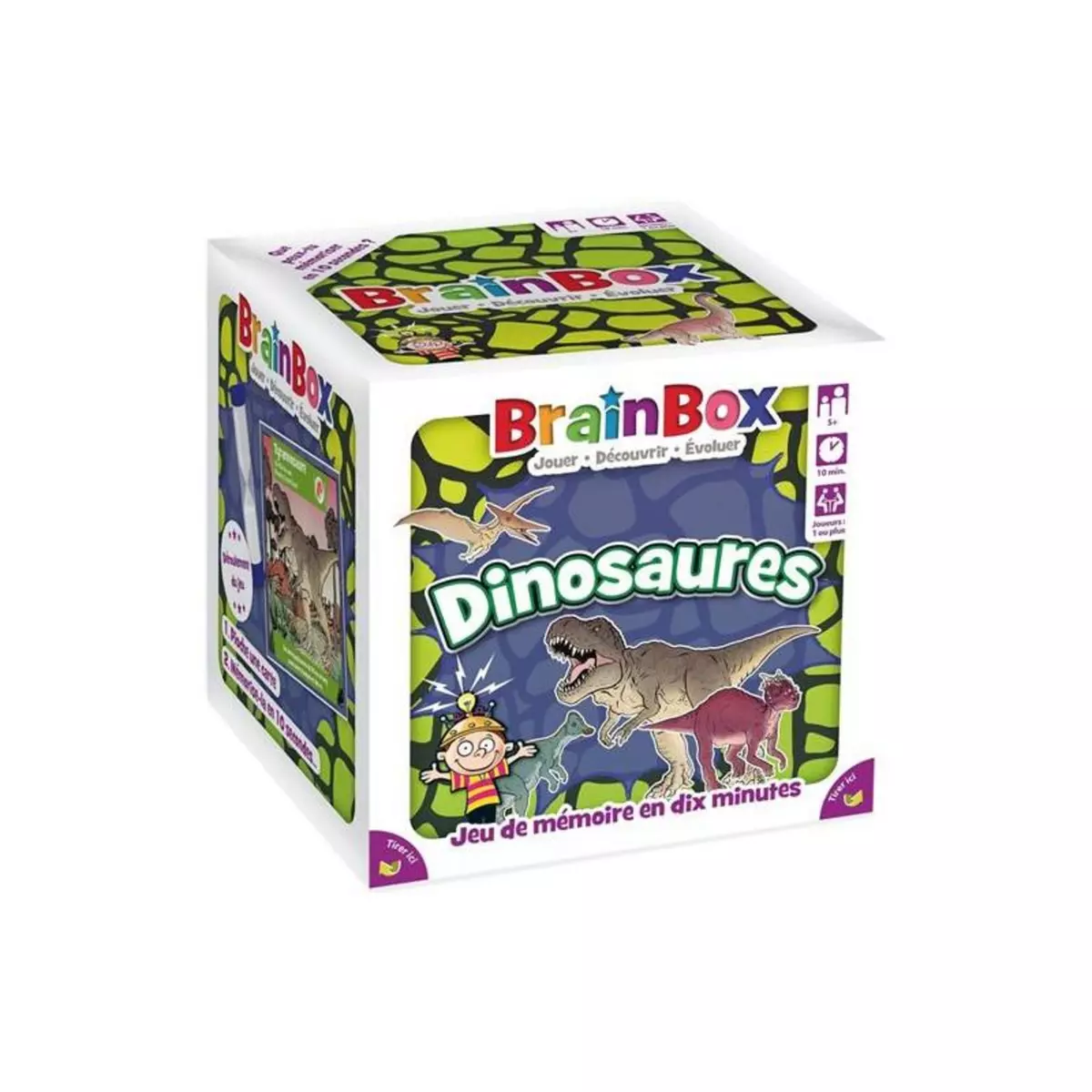 Asmodee Jeu de culture générale Asmodee BrainBox Dinosaures