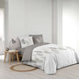 Voir la diapositive 1 : Douceur d'Intérieur Housse de couette 240x220 + 2 taies Goyave coton 57 fils
