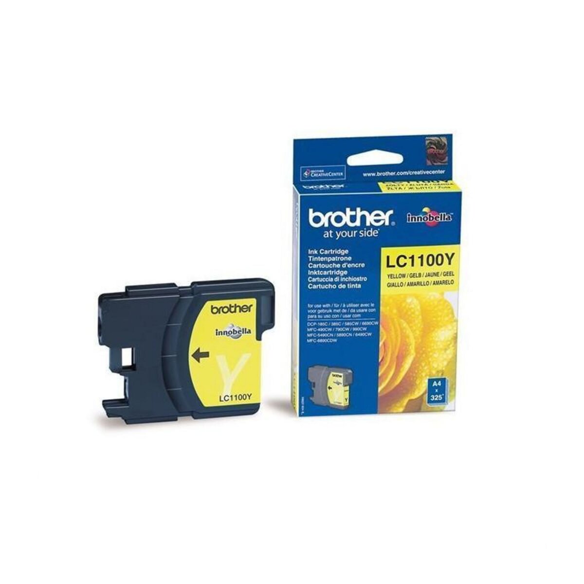 Brother Brother LC1100Y Cartouche dencre Jaune