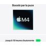 Voir la diapositive 4 : APPLE Ordinateur Apple Air 15' M4 CPU10 GPU10 24Go 512Go Bleu C