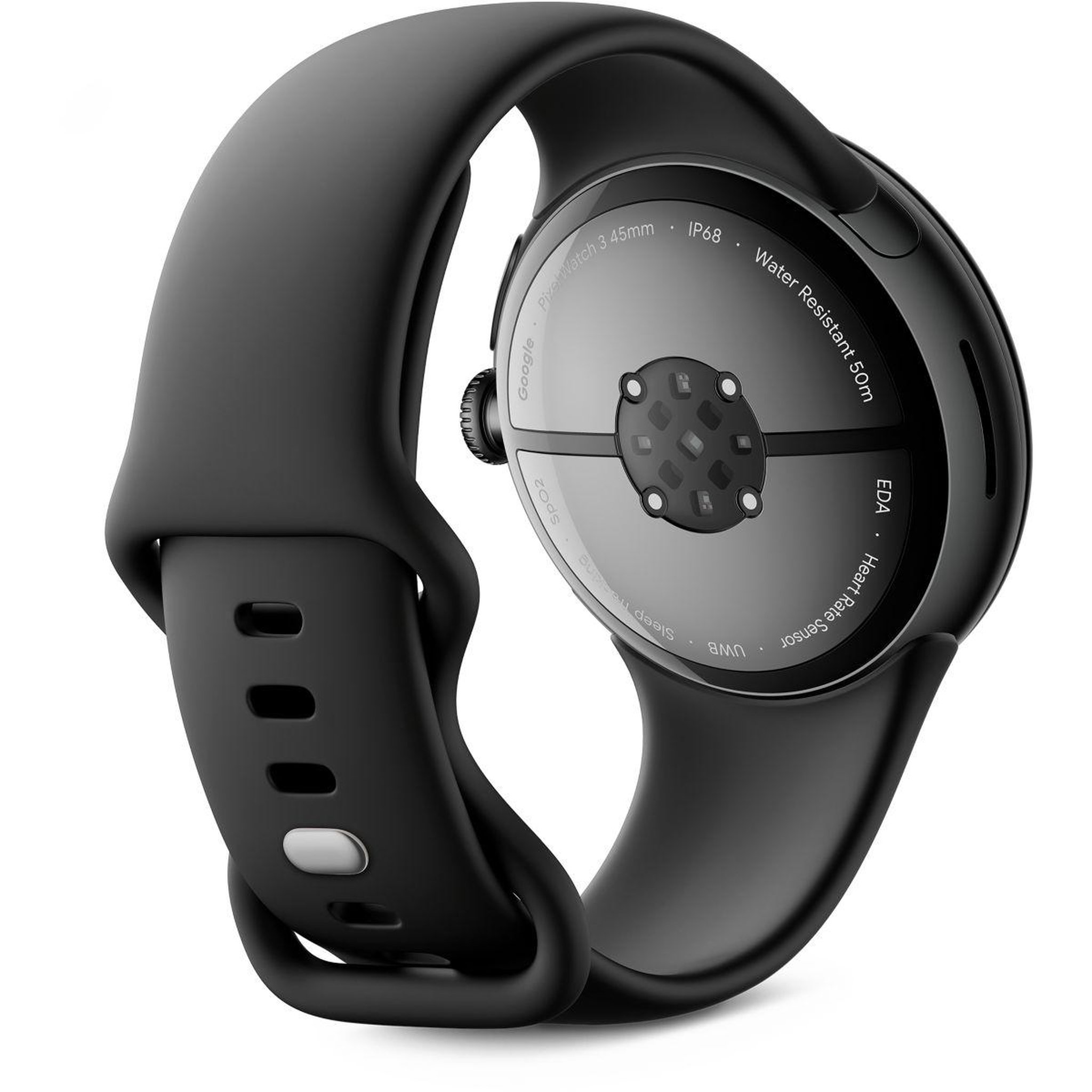Voir la diapositive 4 : GOOGLE Montre connectée Pixel Watch 3 45mm Noir Mat Bluetooth