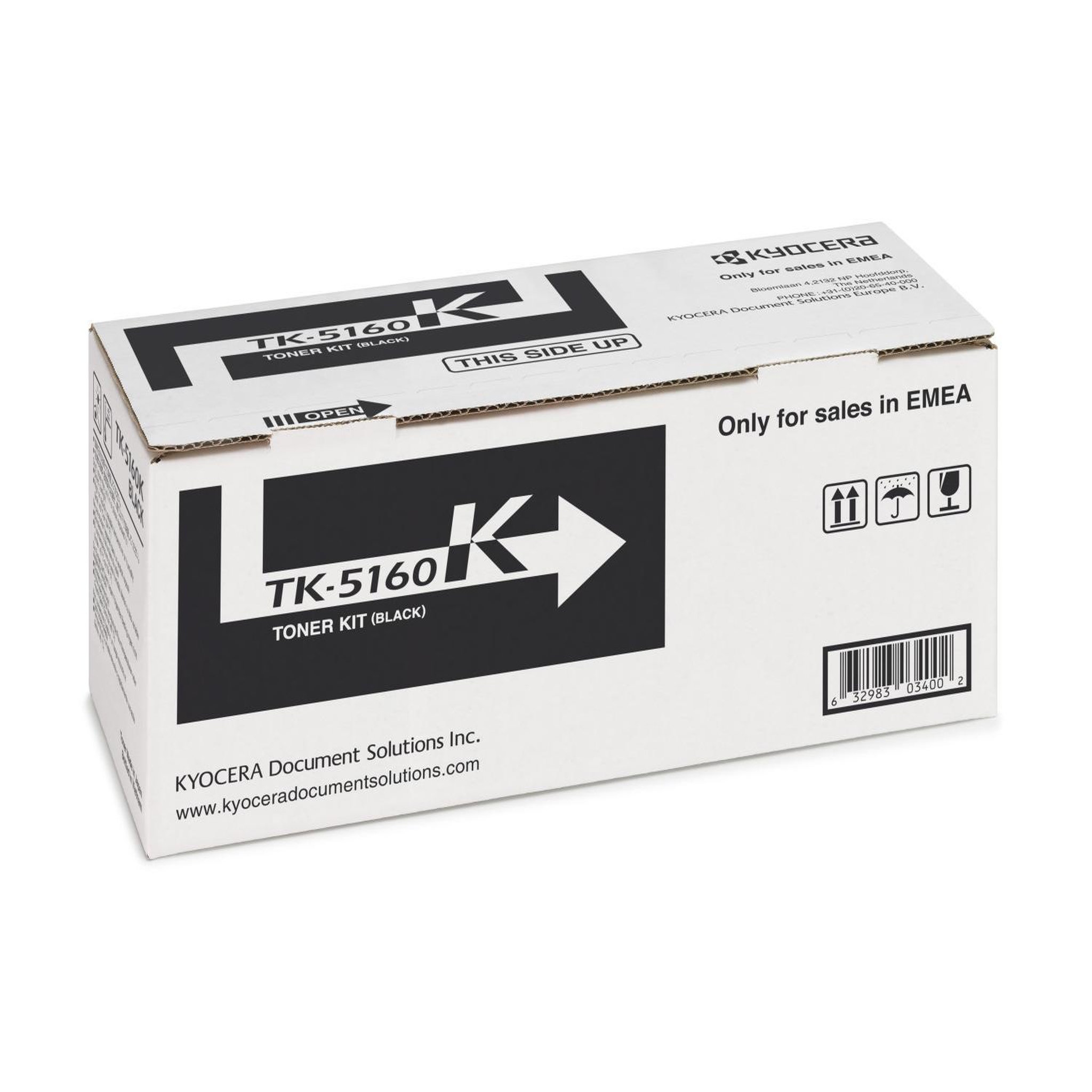 Voir la diapositive 3 : Kyocera Toner Kyocera TK-5160K - Noir - Capacité 16 000 pages