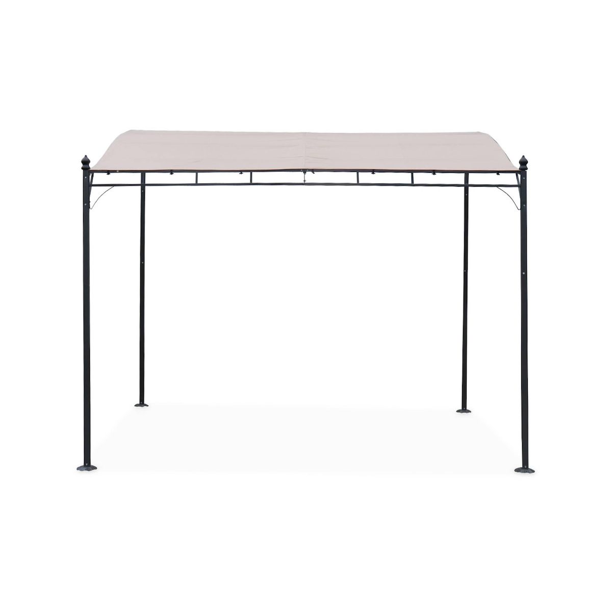 SWEEEK Pergola adossée 3x2,5m - Brestum - Pergola murale