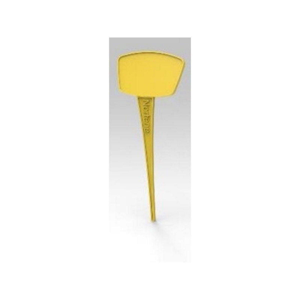 Nortene Lot De 10 Étiquettes À Planter Jaune, H.15 Cm