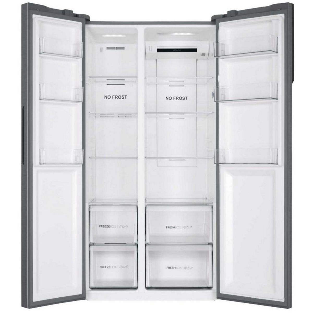 HAIER Réfrigérateur américain 91cm 528l ventilé - hsr3918enpg