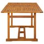 Voir la diapositive 3 : VIDAXL Table a dîner de jardin 180x90x75 cm Bois d'acacia solide