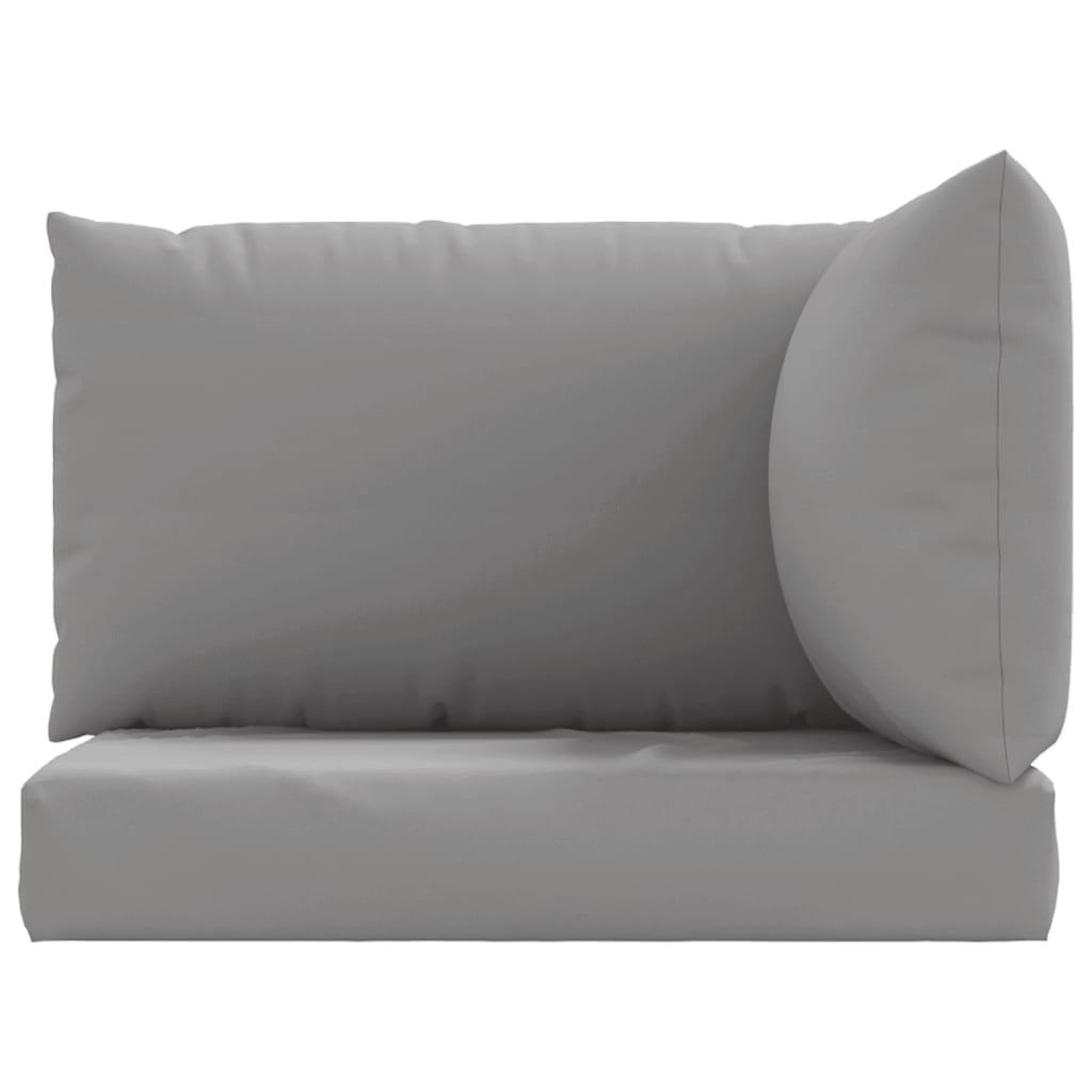 Voir la diapositive 4 : VIDAXL Coussins de palette lot de 3 gris tissu oxford