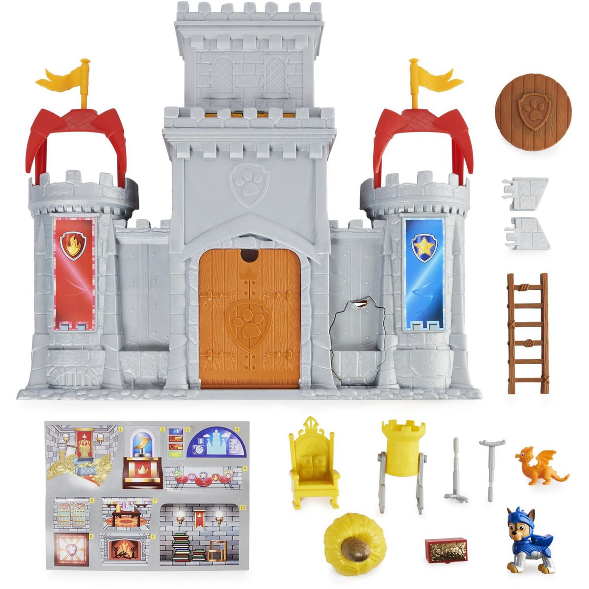 SPIN MASTER Château Rescue Knights La Pat' Patrouille