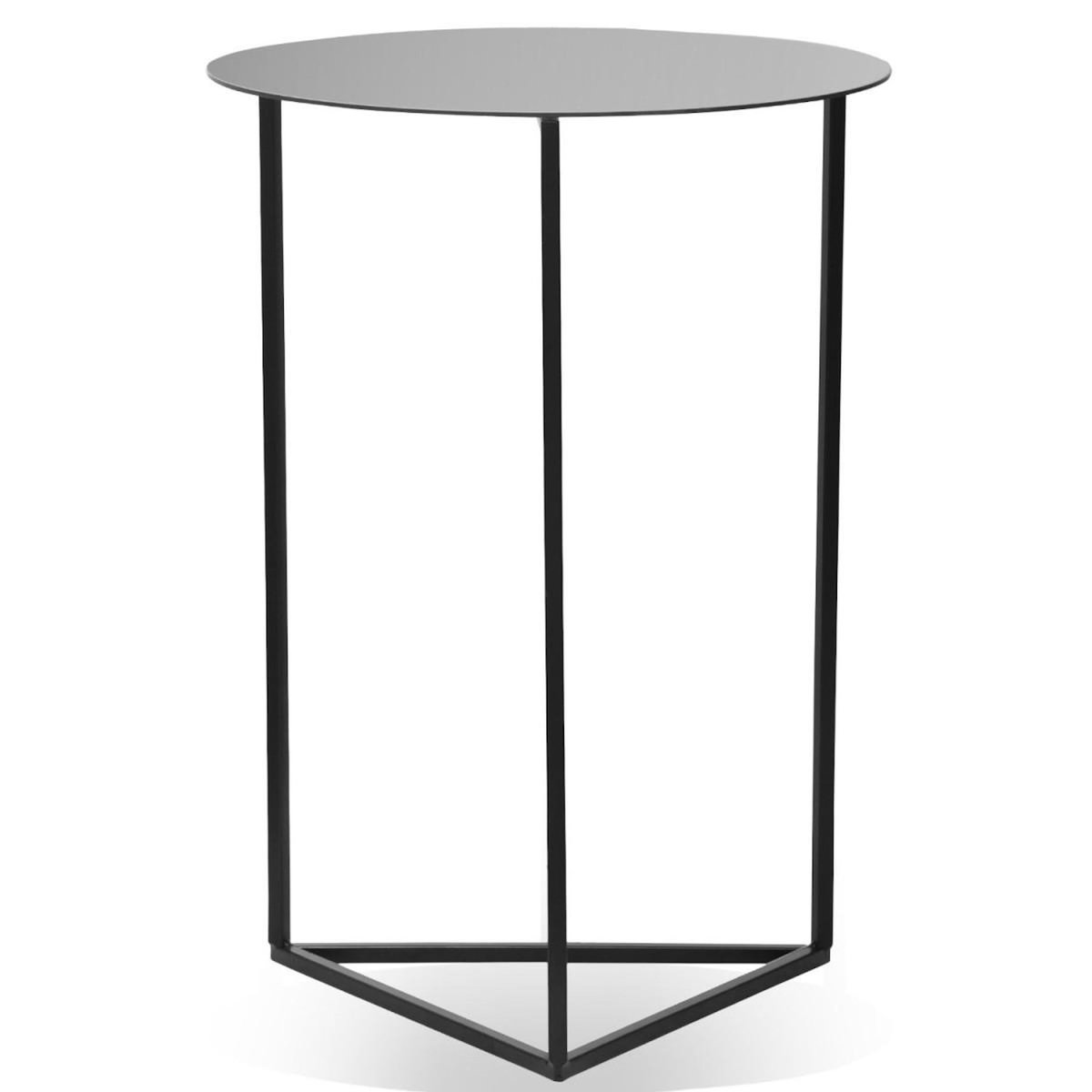 Paris Prix Table d'Appoint Design  Zeliana  79cm Noir