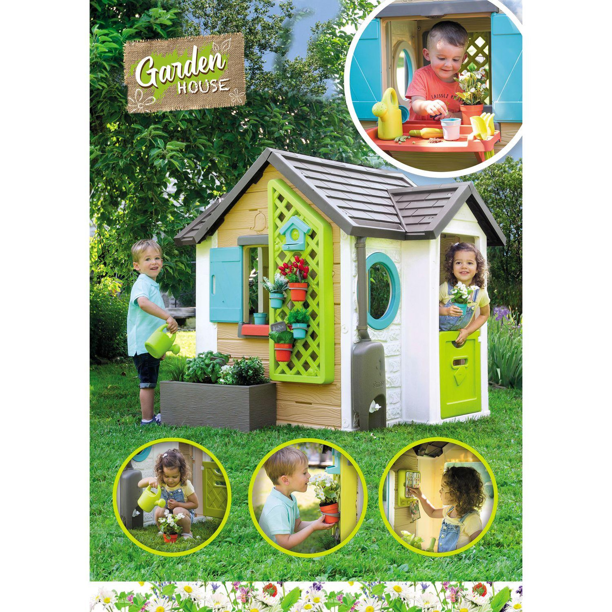 Voir la diapositive 3 : SMOBY Maison Garden House