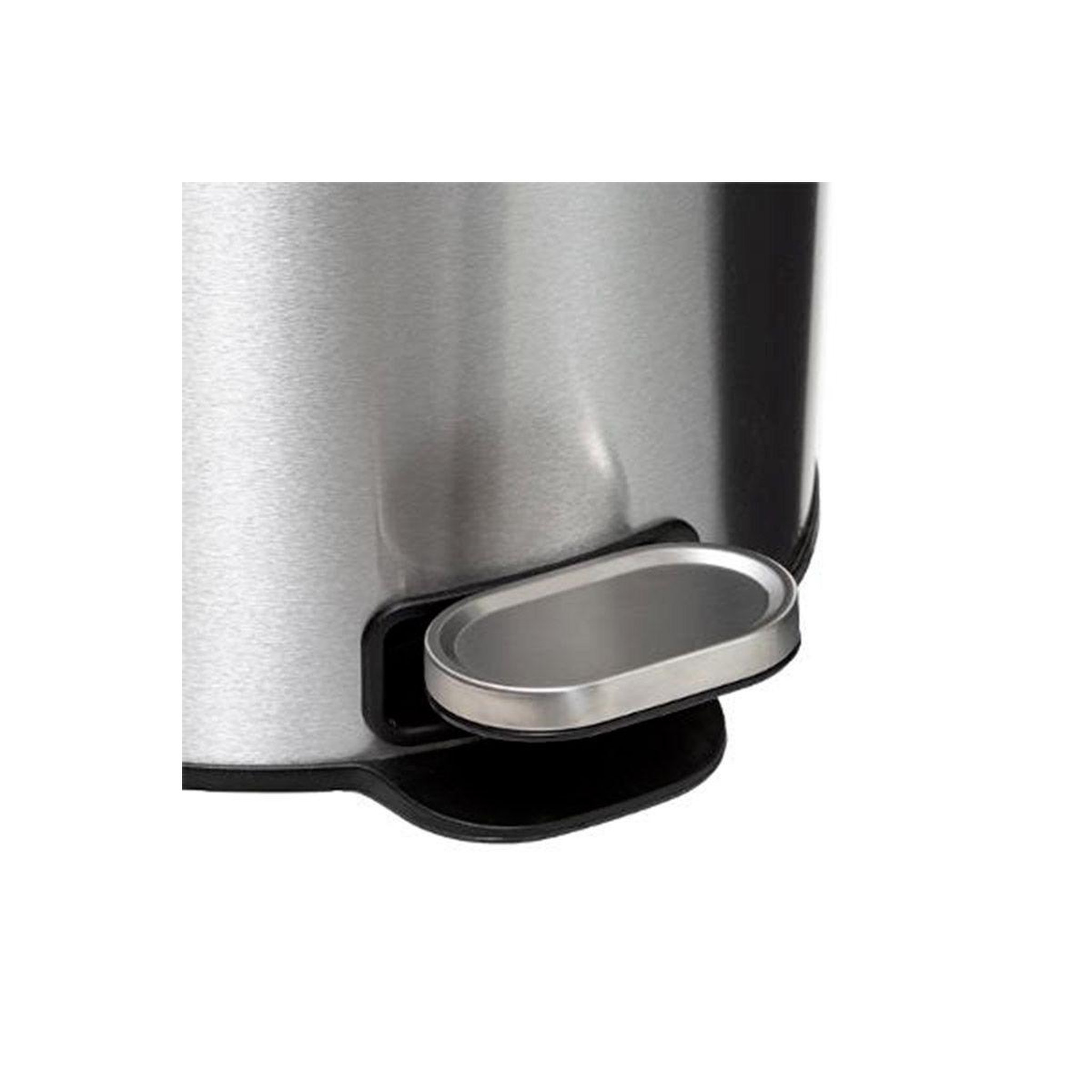 Voir la diapositive 6 : FIVE Poubelle de cuisine en métal  delta  30l inox