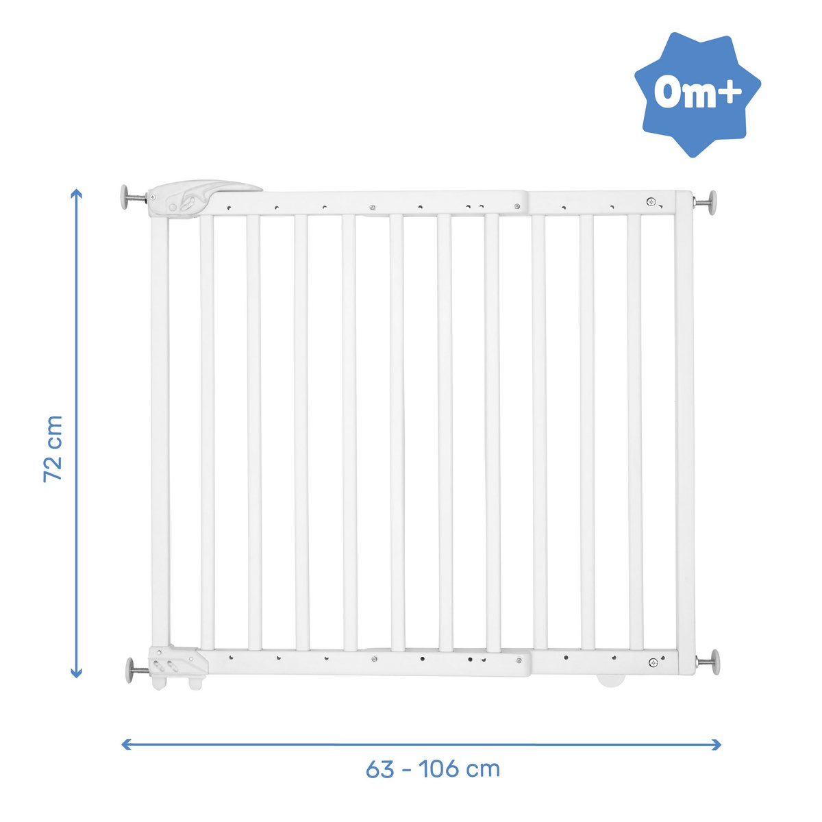 BADABULLE Barrière de sécurité Deco Pop - Fixation vis et pression