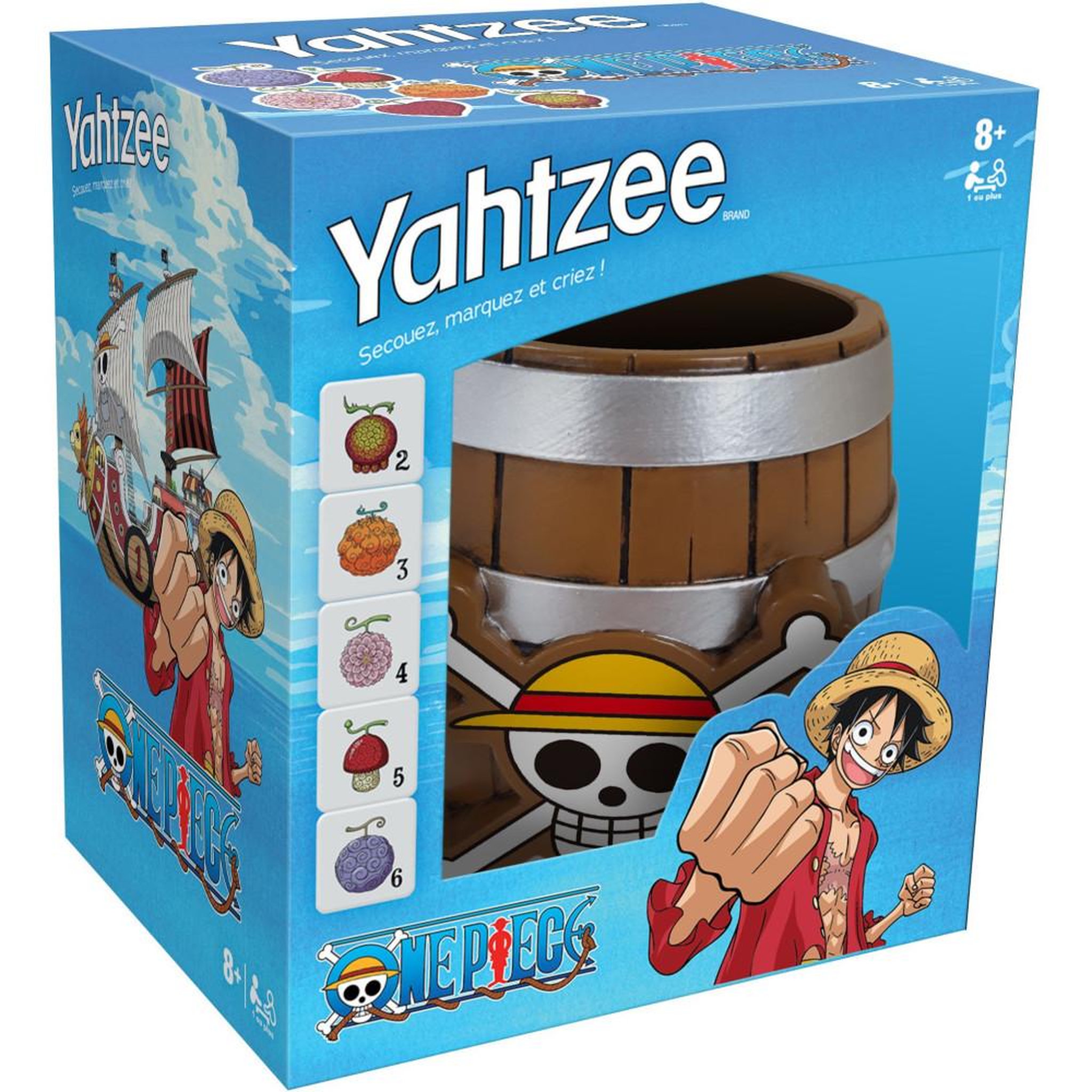 Voir la diapositive 6 : Winning Moves Yatzee One Piece - jeu de des