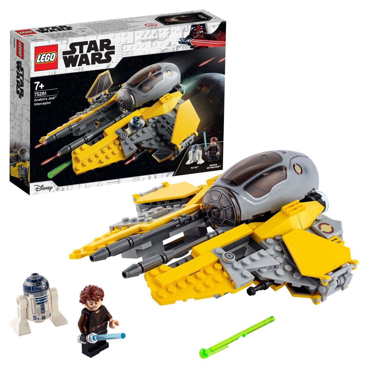 LEGO Star Wars 75281 - L'intercepteur Jedi d'Anakin