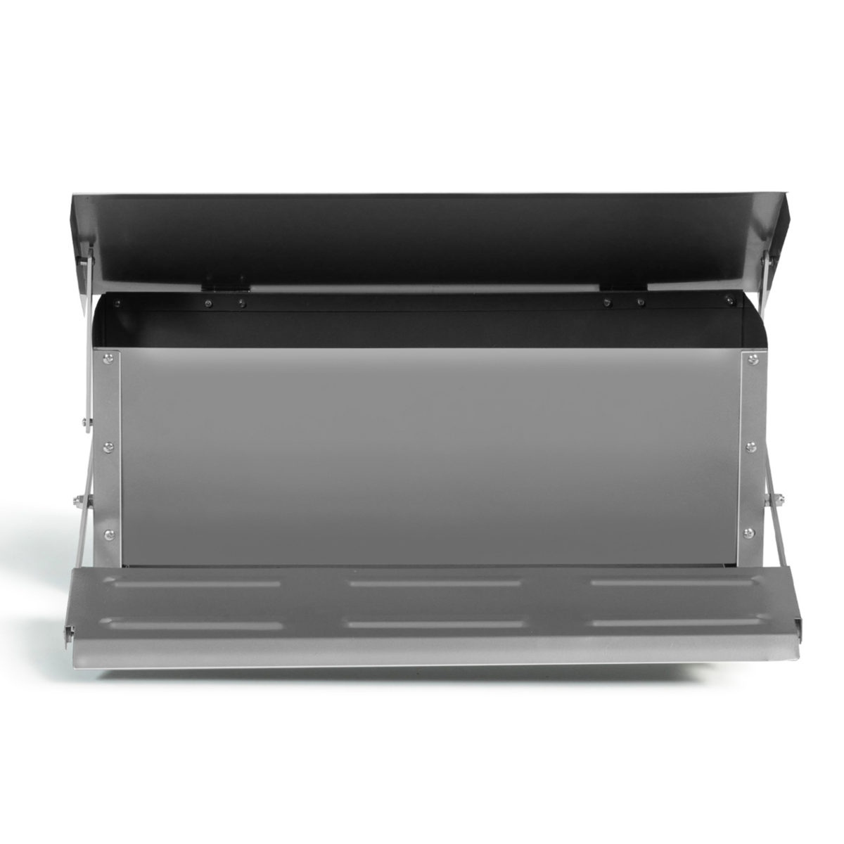 ID MARKET Mangeoire XXL pour poules distributeur automatique à pédale en acier 10 KG