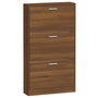 Voir la diapositive 5 : VIDAXL Armoire a chaussures Chene marron 59x17x108cm Bois d'ingenierie