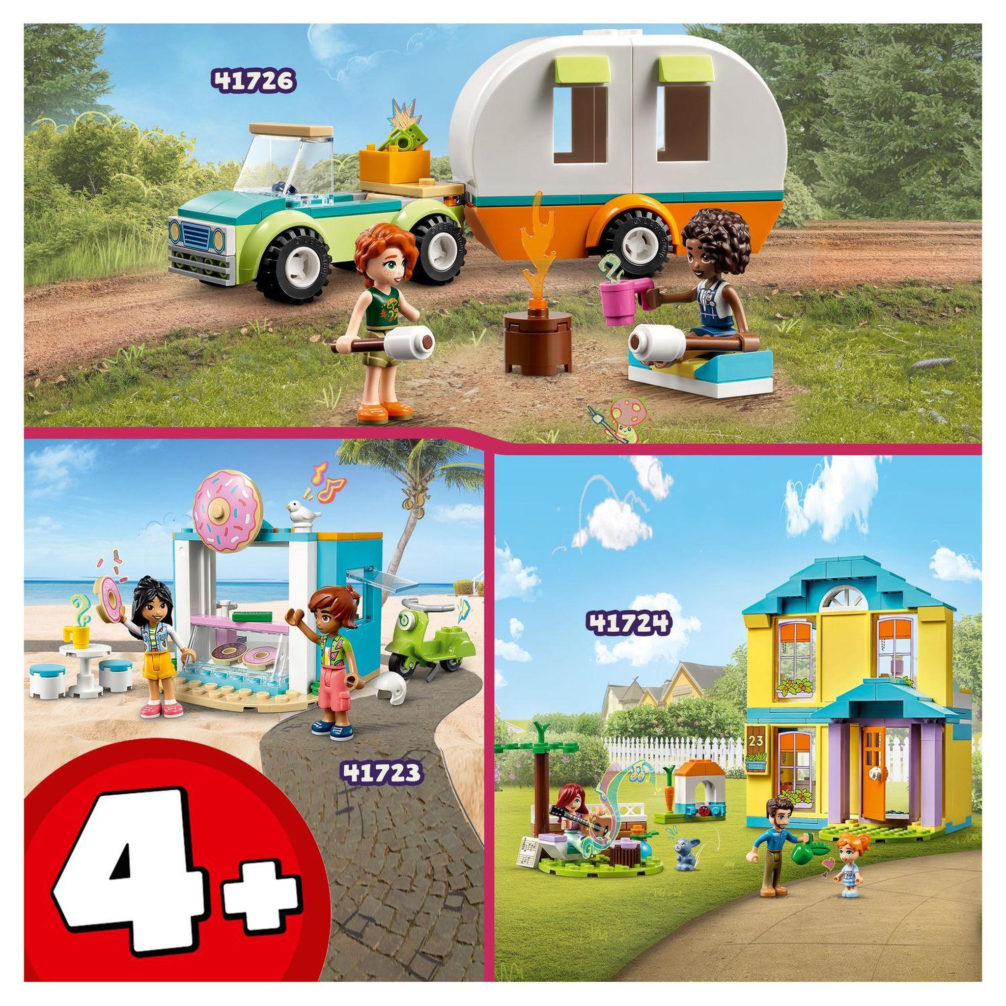 Voir la diapositive 7 : LEGO Friends 41724 La maison de Paisley, Jouet Filles et Garçons 4 Ans, avec Mini-Poupées, et Accessoires