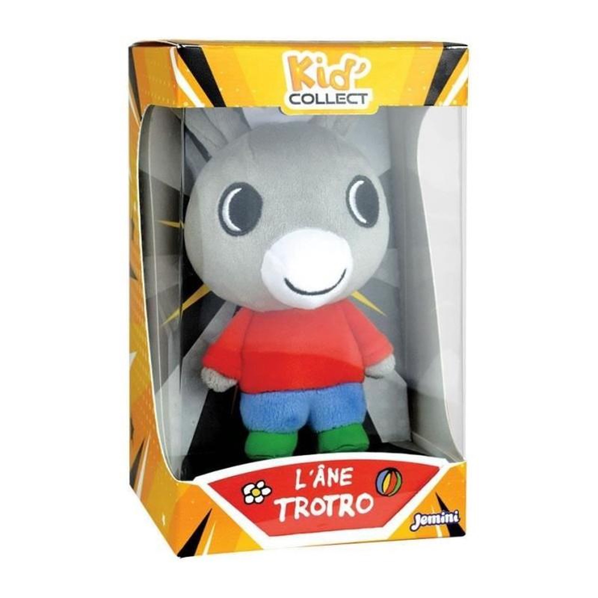 Voir la diapositive 4 : JEMINI Peluche jemini Ane Trotro douce et lavable