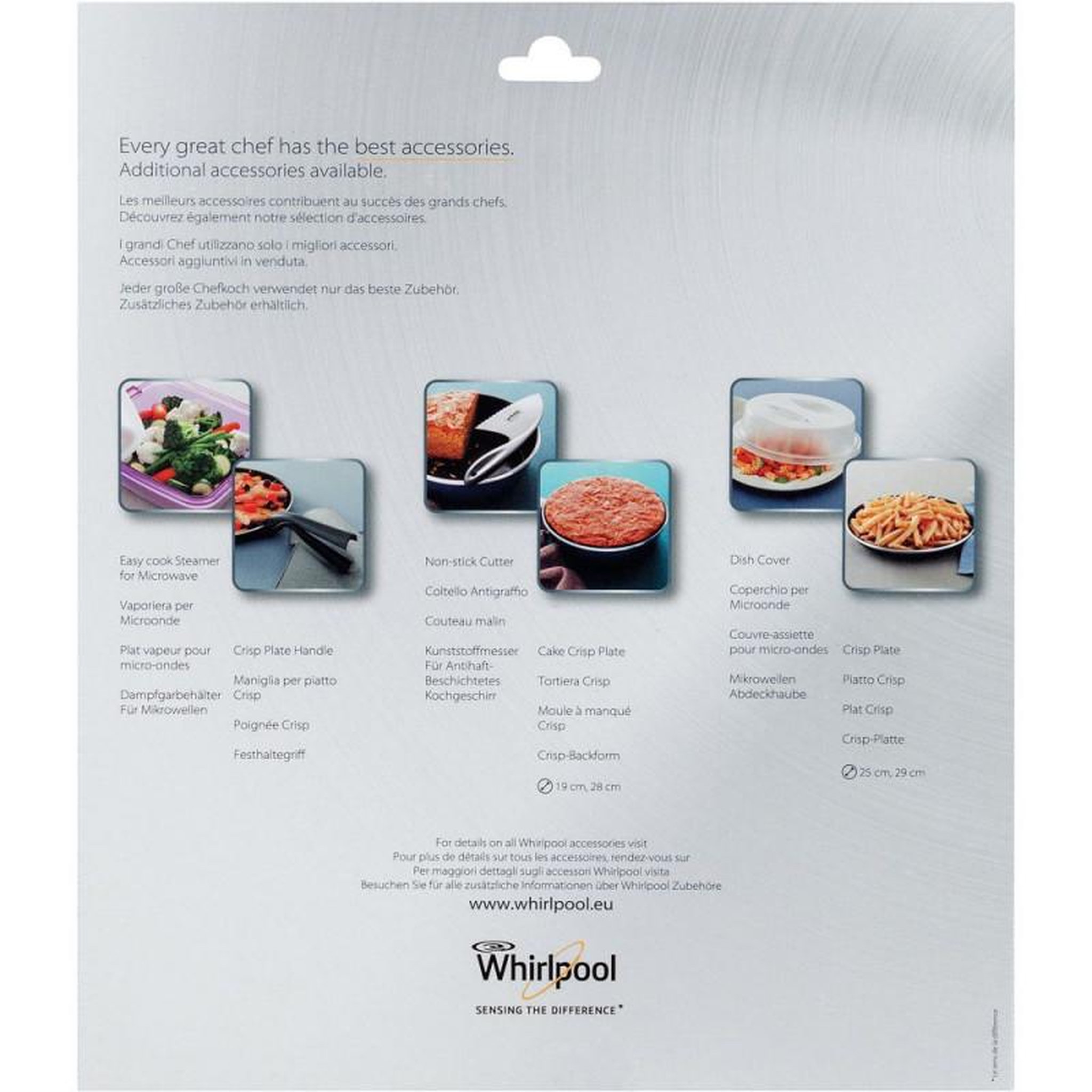 Voir la diapositive 3 : WPRO Plat à tarte 32cm anti-adhésif pour micro-ondes crisp - AVM305