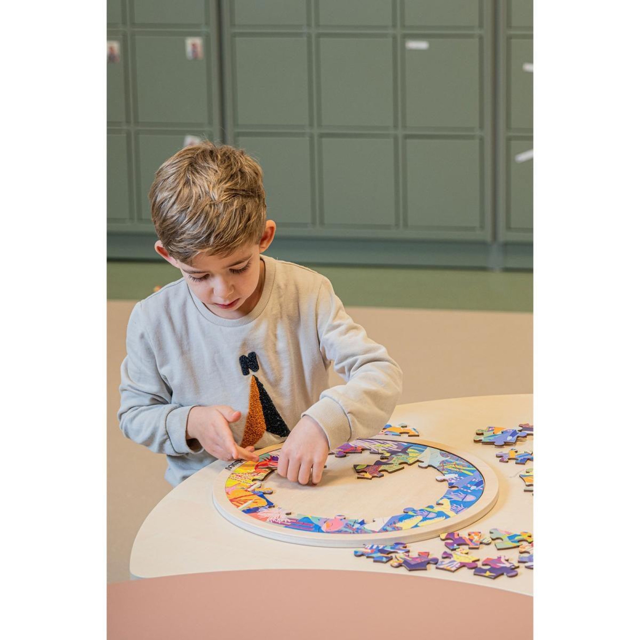 Voir la diapositive 5 : EDUCO Habitats - mer — 49 pièces de puzzle