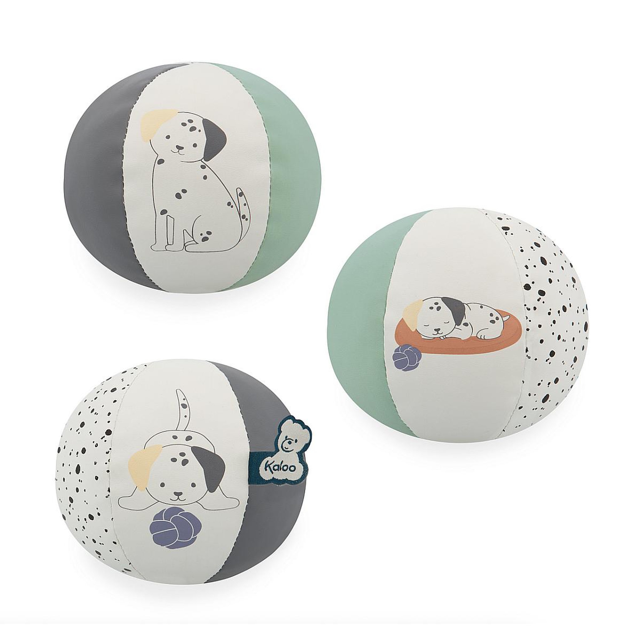 Kaloo Mon ballon chiot multicolore