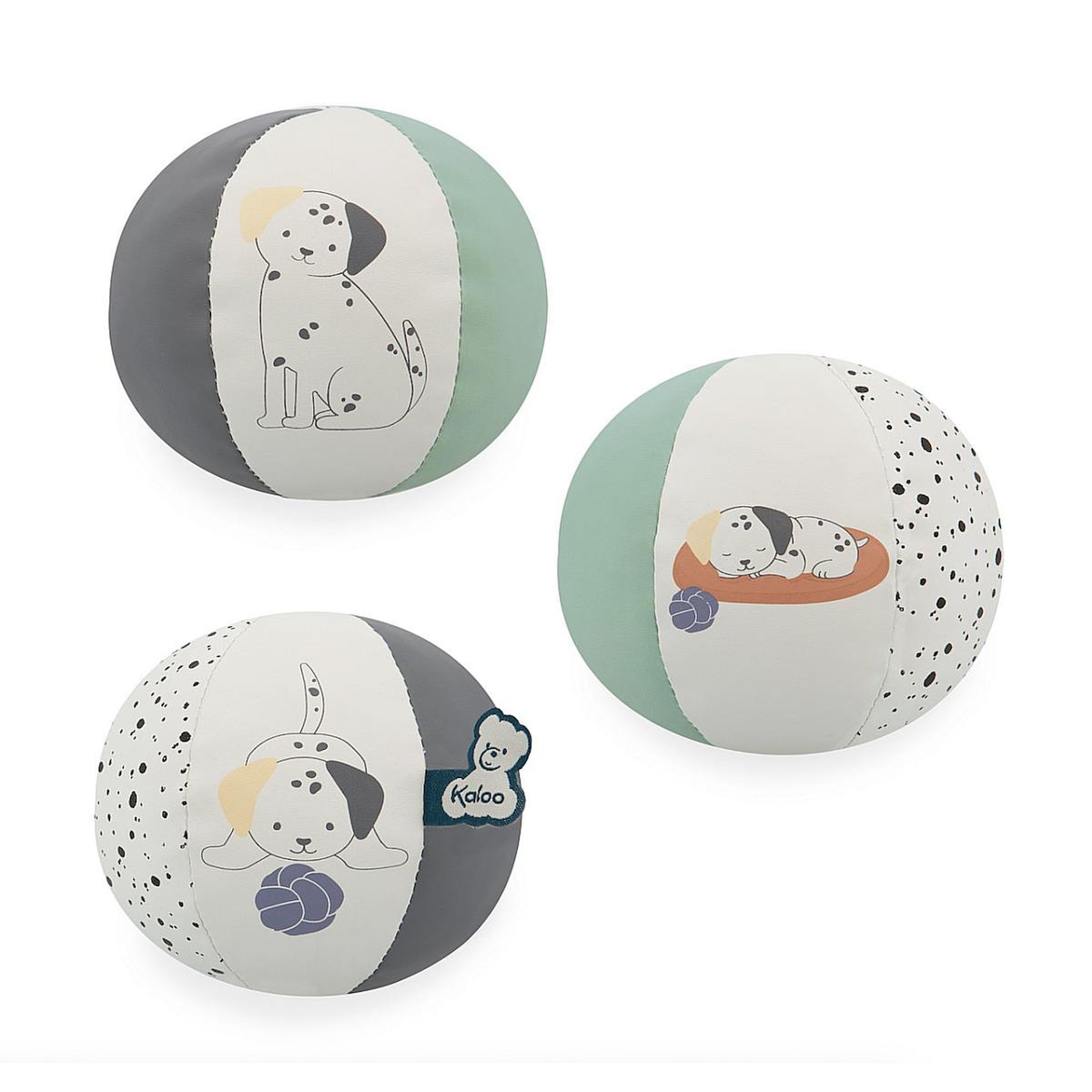 Kaloo Mon ballon chiot multicolore