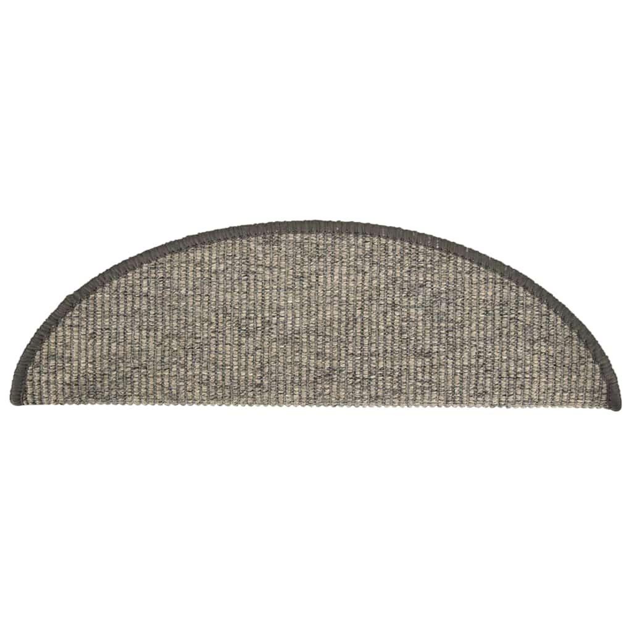 Voir la diapositive 5 : VIDAXL Tapis d'escalier autocollants 15 pcs 56x17x3 cm Beige et gris