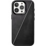 Voir la diapositive 2 : WOODCESSORIES Coque iPhone 15 Pro Cuir noir