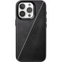 Voir la diapositive 2 : WOODCESSORIES Coque iPhone 15 Pro Cuir noir