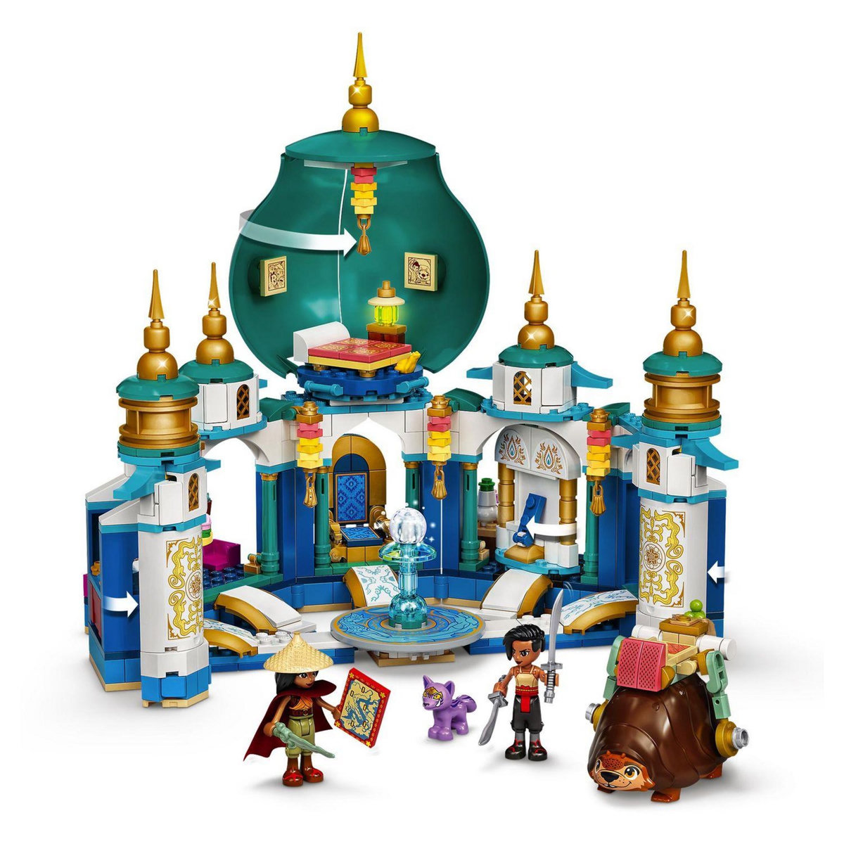 LEGO Disney Princess 43181 Raya et le Palais du Coeur