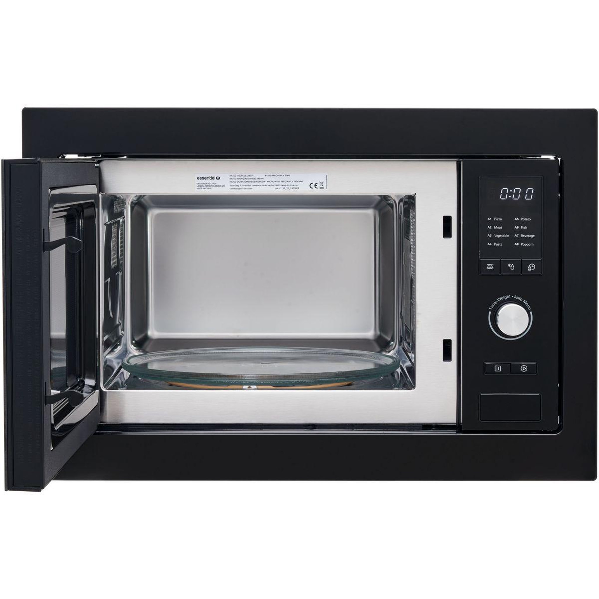 Voir la diapositive 2 : ESSENTIEL B Micro ondes encastrable emes251b