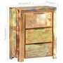 Voir la diapositive 6 : VIDAXL Buffet 59x33x75 cm Bois de recuperation solide