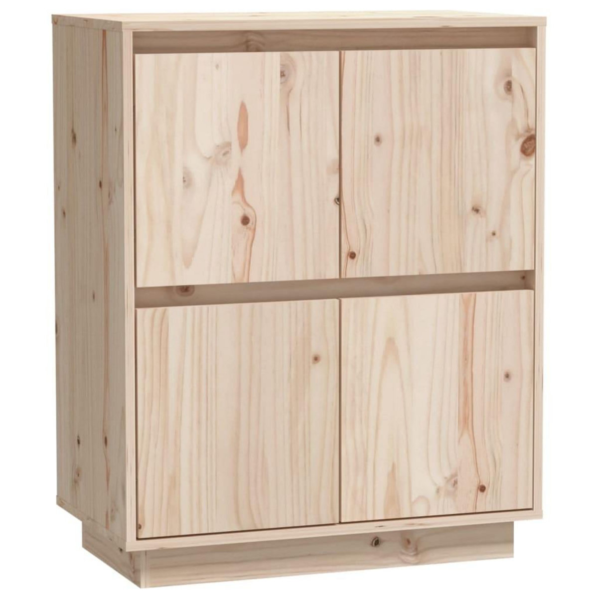 VIDAXL Buffet 60x34x75 cm Bois massif de pin