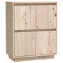 Voir la diapositive 2 : VIDAXL Buffet 60x34x75 cm Bois massif de pin